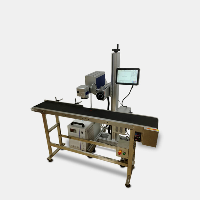 3W Fly Online High Speed UV Laser Marking Machine for Bottle Cap, Mask IPS-LUV3WF