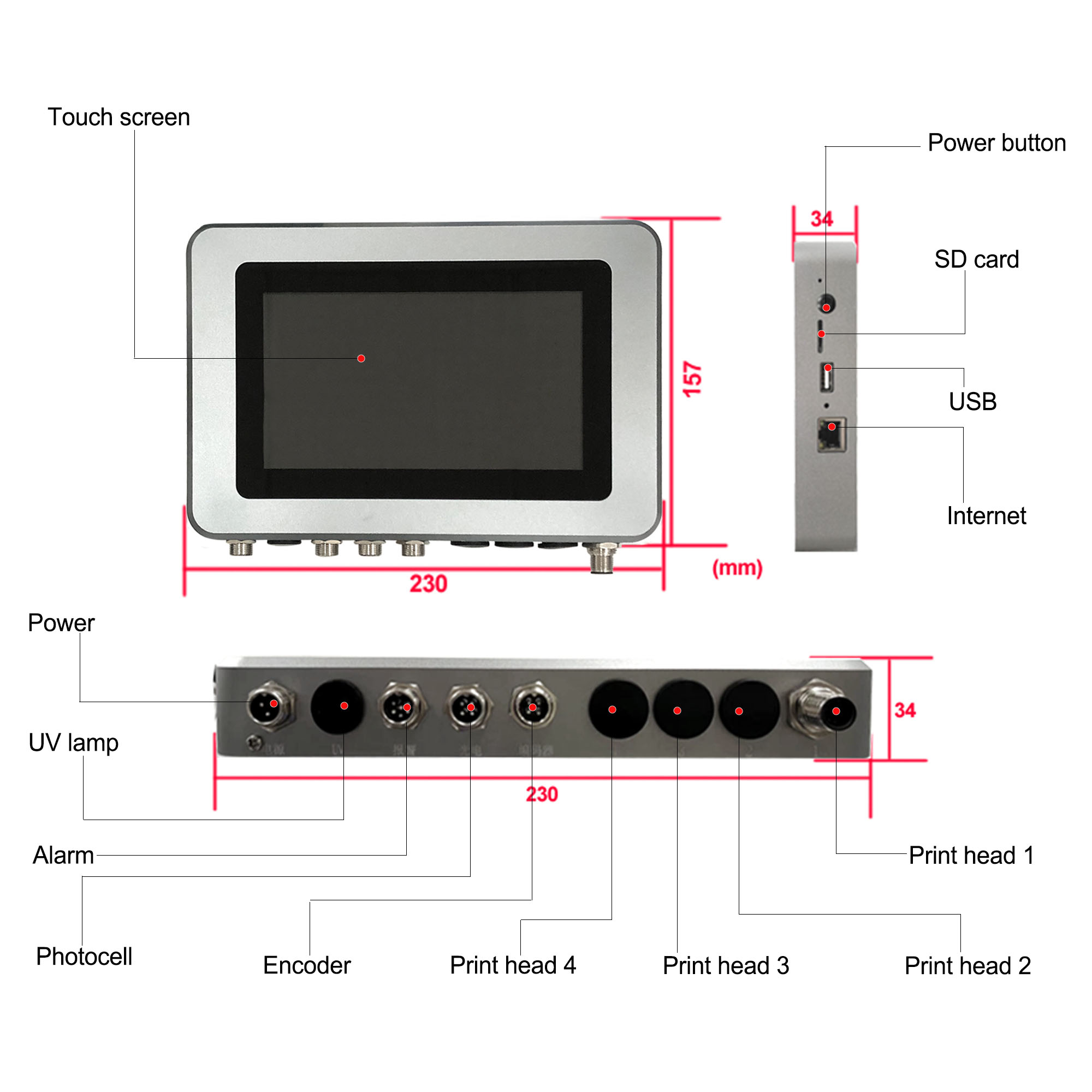 TIJ Printer IPS-85，86 ８