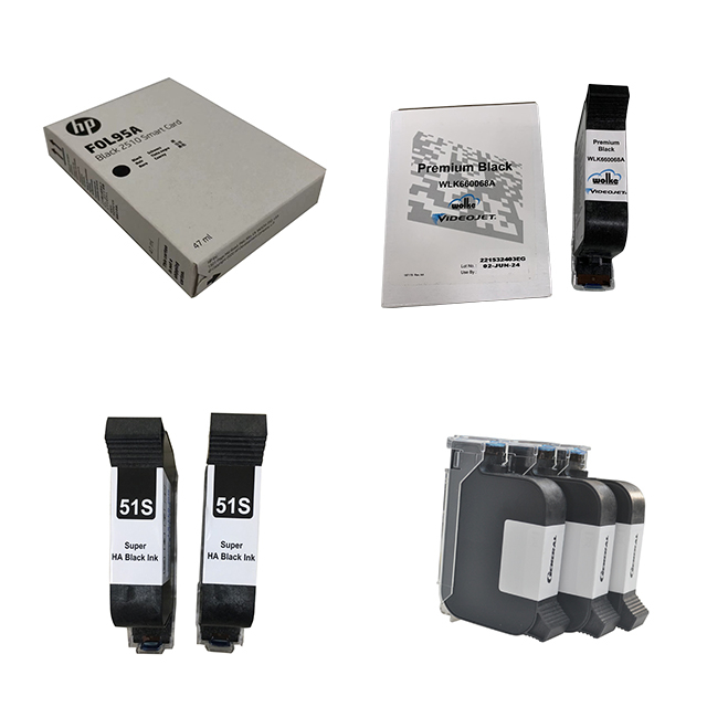  Excellent Quality Thermal Inkjet Consumable TIJ Fast Dry & Water Based& Solvent Ink Cartridge 