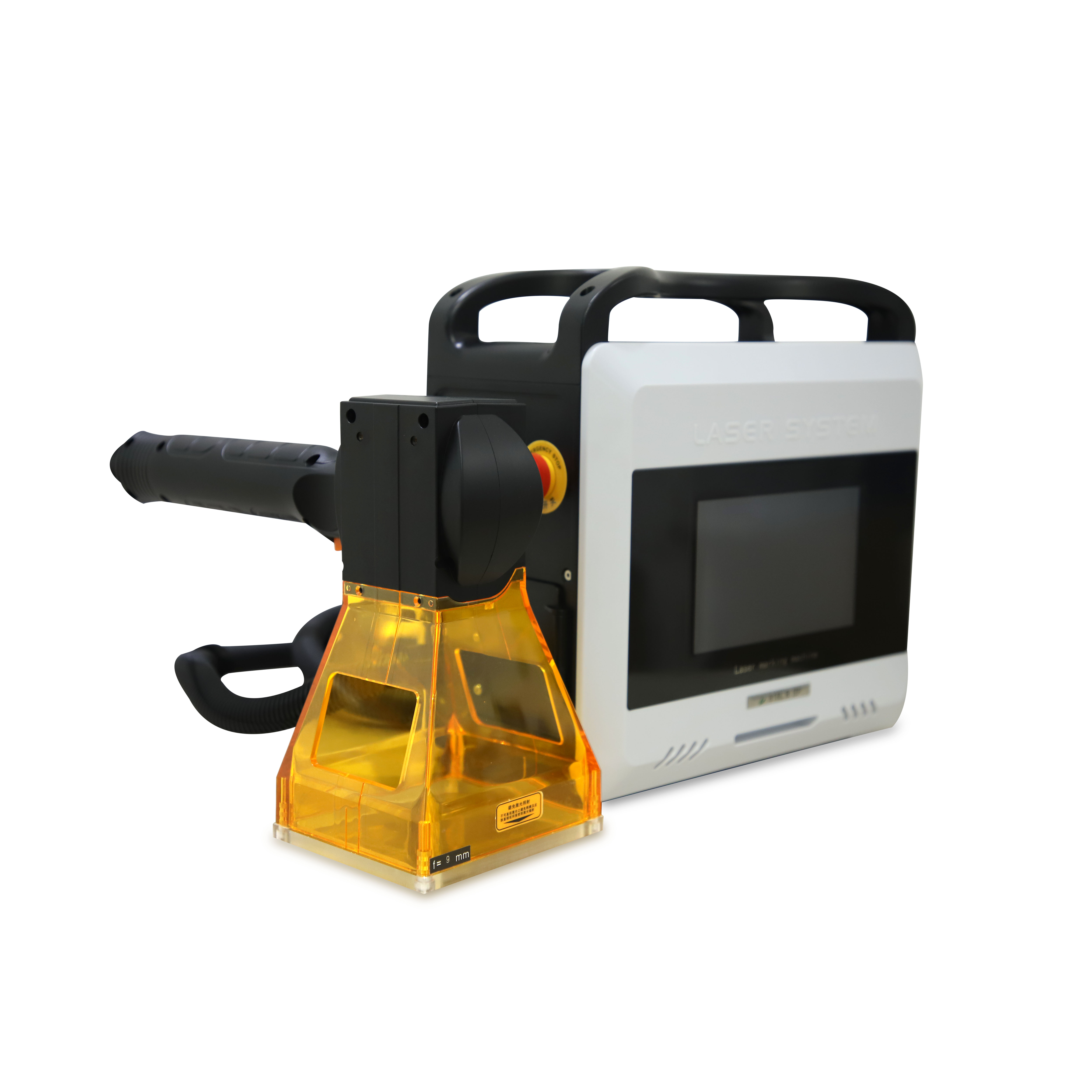 Simple Operation Automatism Handheld Fiber Laser Marking Machine for Big Product IPS-LH8 Series